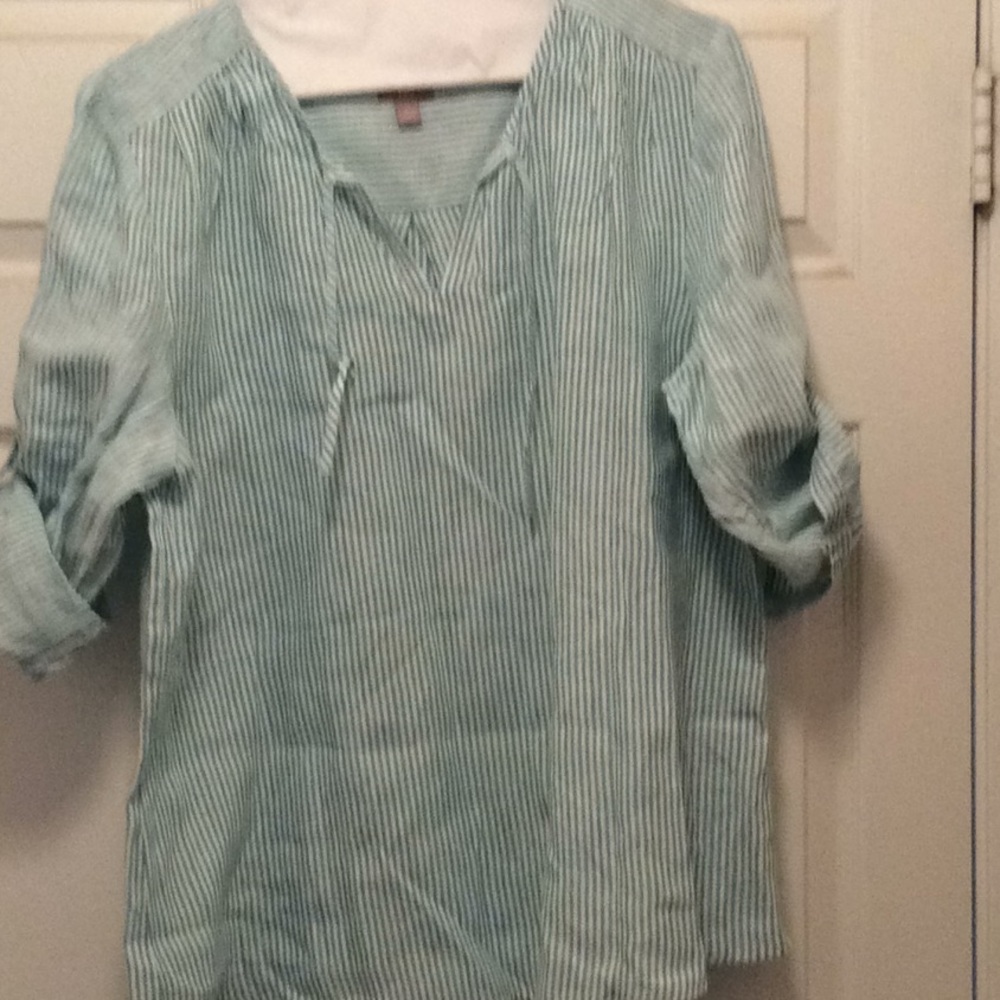 Jjill peasant blouse